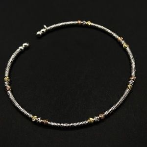 Silver 3 Color Part Bracelet